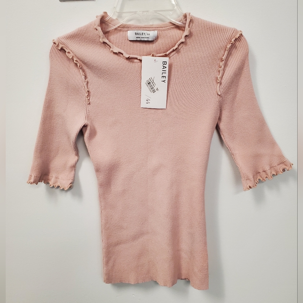 NWT Bailey 44 - Blush Pink Top